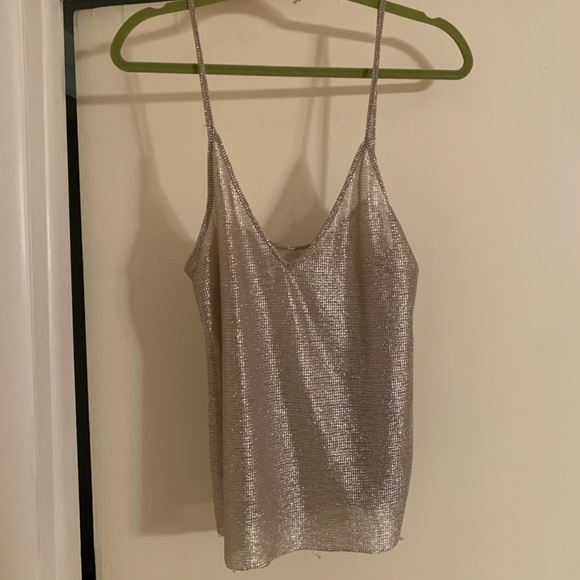 Pacsun Metallic Tank - Picture 1 of 3